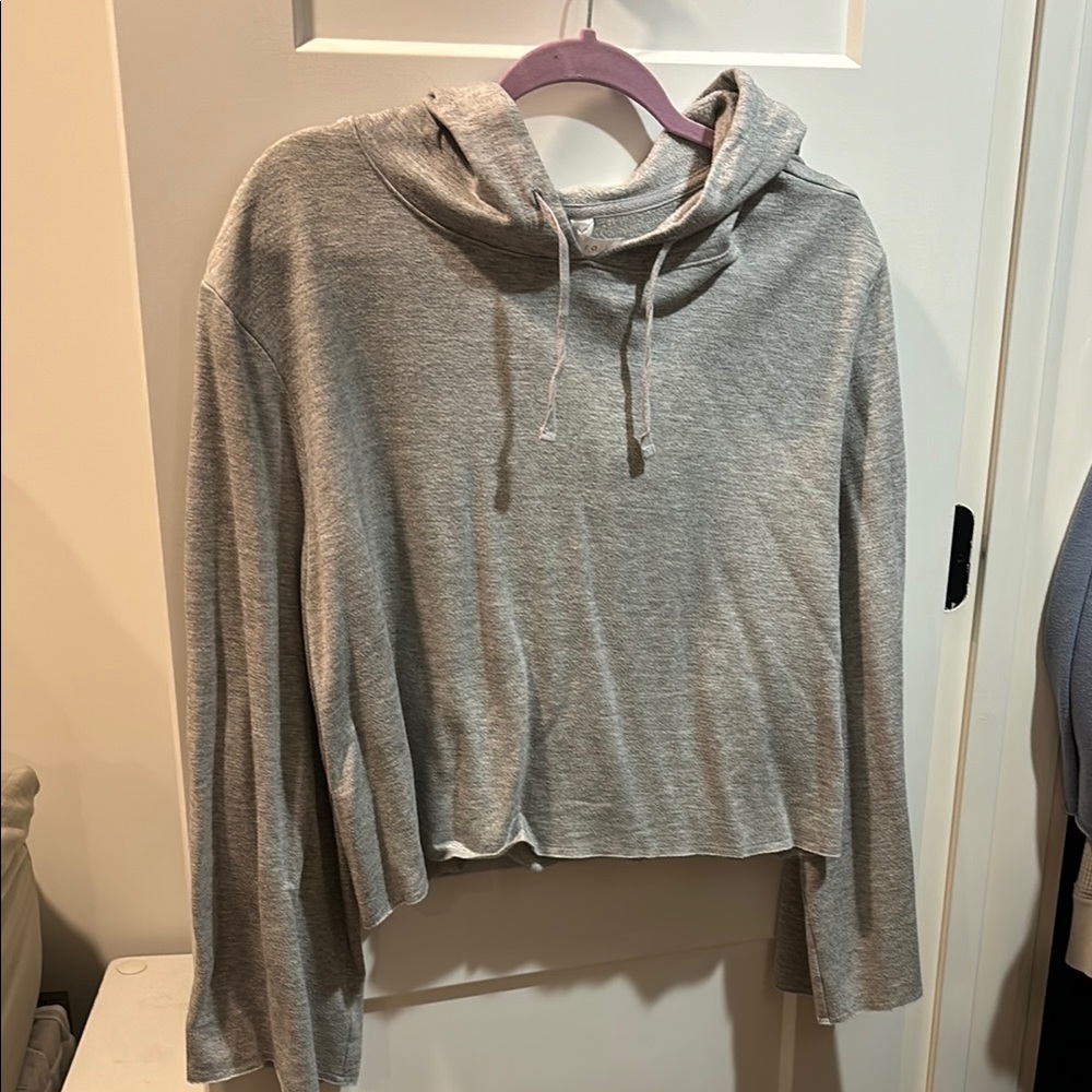 Gray Women's Hoodie Sweater